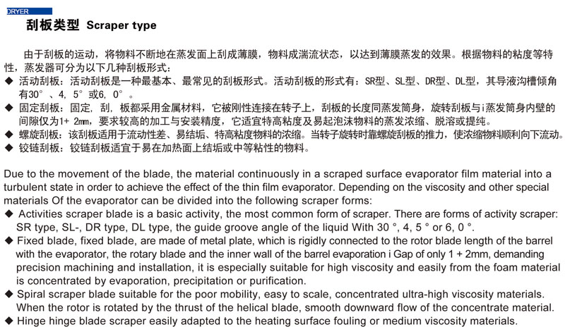  機械攪拌式簿膜式蒸發(fā)器(圖6)